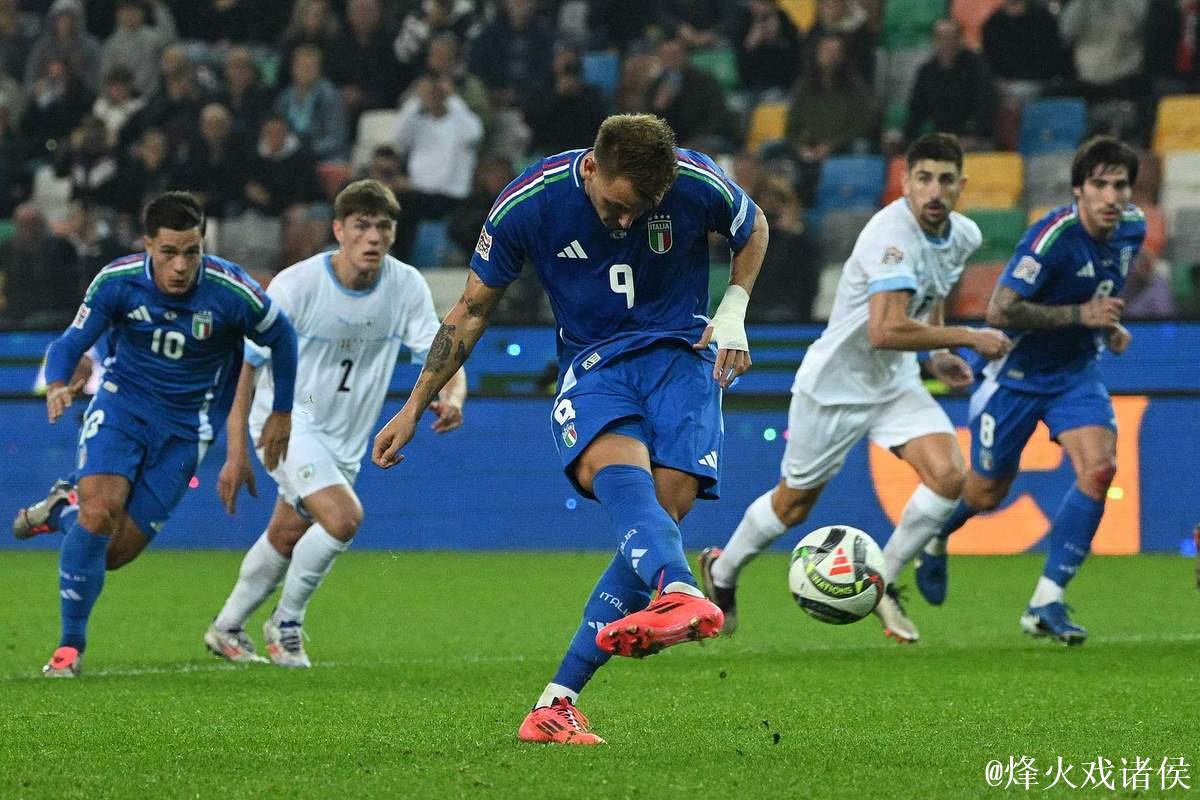 欧国联-迪洛伦佐双响炮 意大利4-1大胜以色列 欧国联-迪洛伦佐双响炮 意大利4-1大胜以色列